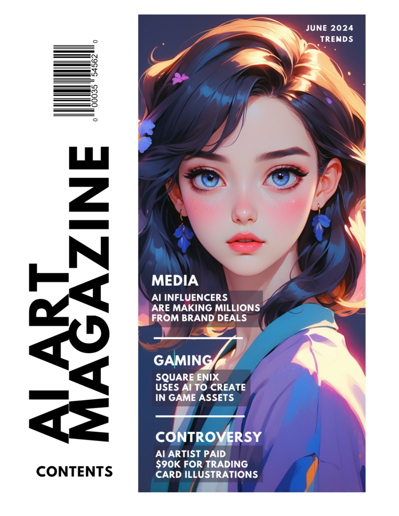 AI Art Magazine cover